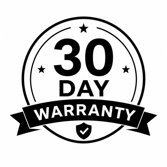 30 Day Warranty
